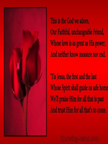 God, My Saviour (devotional)02-22 (red) - poem